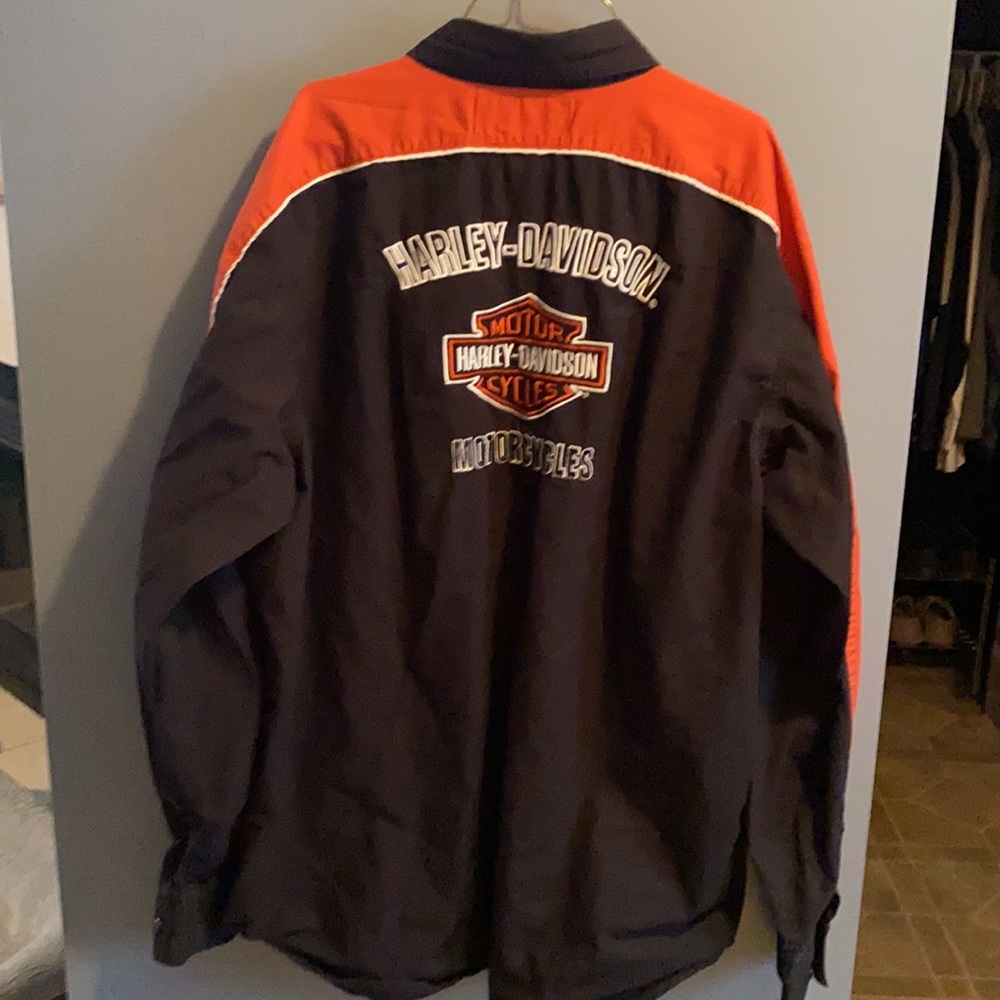 Harley Davidson button up
